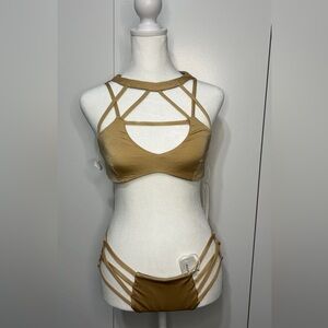 Siempre Golden Gold Bikini